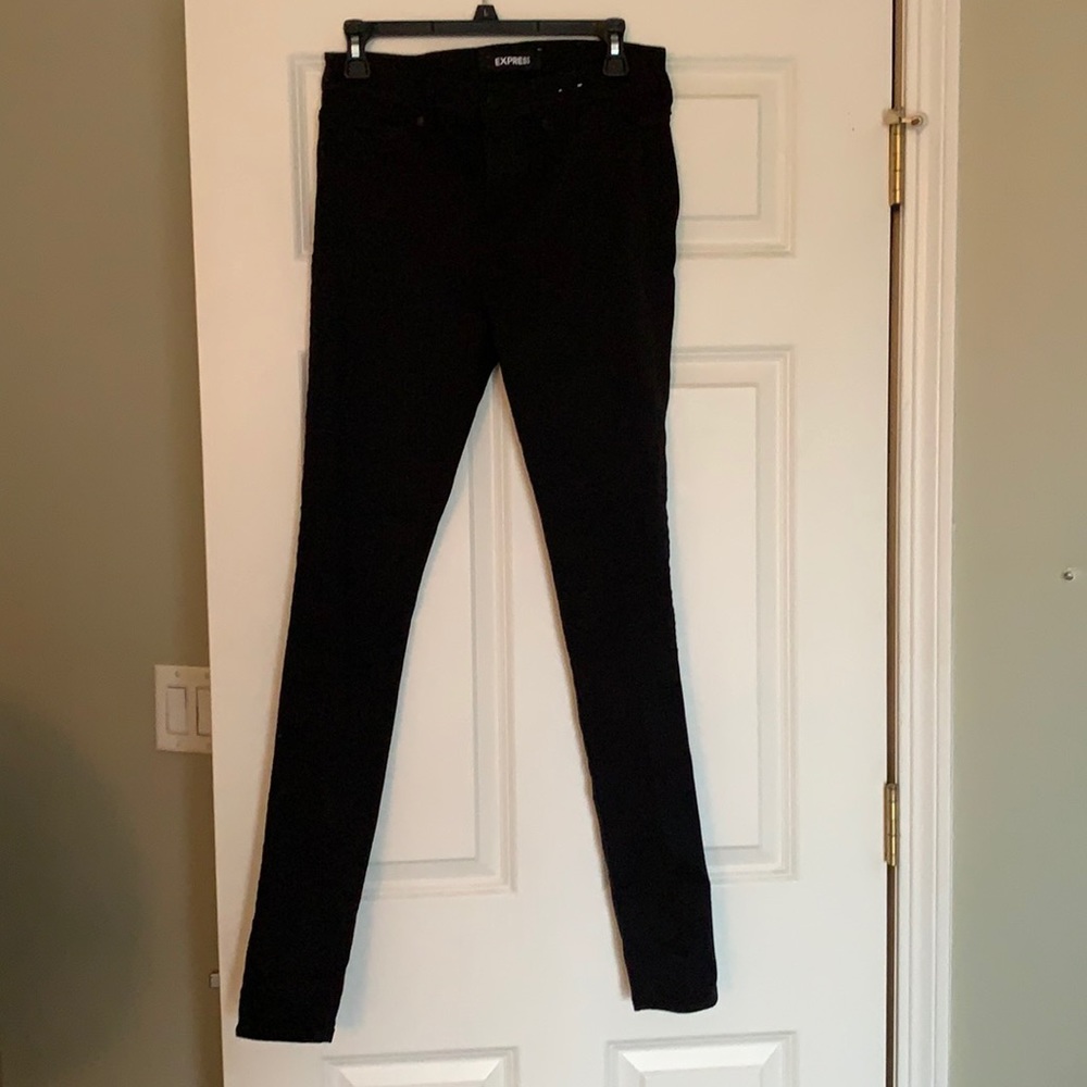 Express black jeans